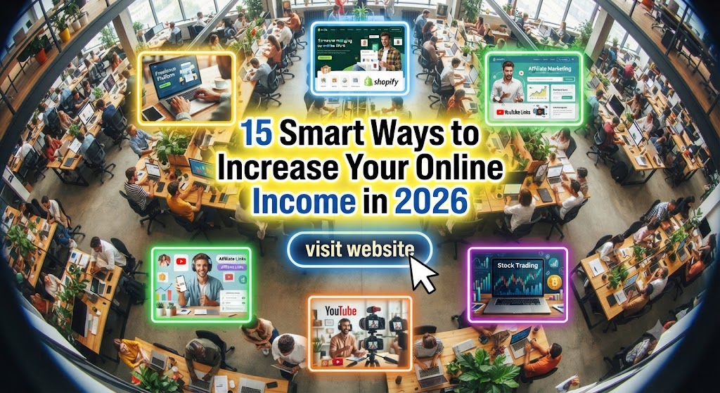 Smart Ways to Increase Your Online Income