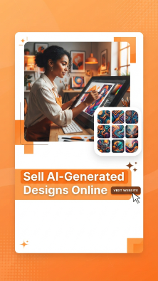 Sell AI-Generated Designs Online